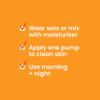 Burt's Bees Vitamin C Turmeric Facial Serum, Brightens Skin & Visibly Reduces Dark Spots, Fine Lines & Wrinkles, Naturally Hydrating, Lightweight - Brightening Booster (1 oz) view 4