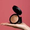aden Terracotta Baked Bronzer/Highlighter Duo Create a gorgeous sculpted glow with this baked duo (7g) MADE IN ITALY (Terracotta Baked Glowing Bronzing Powder) view 2