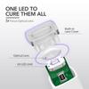 GAOY Handheld UV Light for Gel Nails, Mini Nail Lamp, Portable Cordless Rechargeable, Fast Curing view 3
