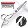 6/6.5 inch professional salon hairdressing scissors Japanese steel sharp cutting barber shop hair stylist special hair styling tools (6-inch 3pc) view 4