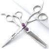 6/6.5 inch professional salon hairdressing scissors Japanese steel sharp cutting barber shop hair stylist special hair styling tools (6-inch 2pc) view 1
