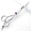 6/6.5 inch professional salon hairdressing scissors Japanese steel sharp cutting barber shop hair stylist special hair styling tools (6-inch 2pc) view 3