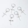 10-Piece Gold & Silver Alloy Hair Clips, Hair Accessories for Braids with Butterfly Charms, Braid Clips with Crystal Accents, Hair Jewelry Hair Cuffs for Women and Girls (Silver) view 3