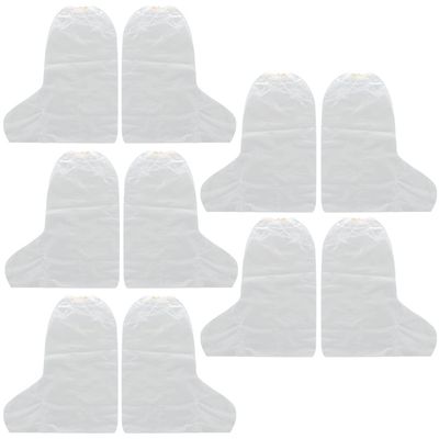 FOMIYES 10pcs Disposable Foot Covers Foot Soaking and Moisturizing Sleeves for Pedicures Salon Spa Accessory