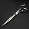 7/8/9inch professional hairdressing scissors silver high hardness 400c stainless steel beauty shop barber shop salon special tools (7-inch 2pc) view 3