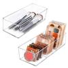 JessLab Acrylic Organizer, 2PK Cube Sections Makeup Organizer for Drawer, Makeup Organizer for Vanity, Countertop, Bathroom, Kitchen and Cabinet Storage(1+3 Compartment) view 1