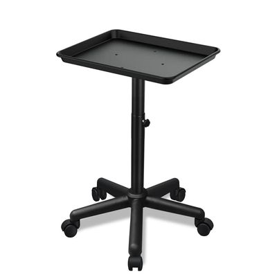 Salon Tray Cart, Salon Rolling Tray, Tattoo Tray on Wheels with Adjustable Height, Salon Color Tray for Salon&Spa Use