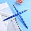 Acrylic Nail Brush for Acrylic powder application, Aluminum Handle and Ferrule, Round Shaped Professional Salon Quality Acrylic Nail Brush (Size 14, Metallic Blue) view 3