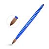 Acrylic Nail Brush for Acrylic powder application, Aluminum Handle and Ferrule, Round Shaped Professional Salon Quality Acrylic Nail Brush (Size 16, Metallic Blue) view 2