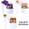 Gifts for Mom - Set of 20 Rose, Lavender, Coconut Scented Luxurious Bath Gift Set Shower Gel, Bubble Bath, Body Butter, Body Lotion, Soft Bath Puff - Mother's Day Gifts Basket by Draizee view 2
