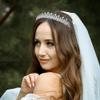 Aoligrace Small Cubic Zirconia Wedding Tiaras for Women Silver Sparkly CZ Princess Crowns Mini Bridal Prom Hair Accessories view 2