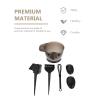 Healifty Hair Dye Coloring Kit 5 piece Set Black Plastic view 3