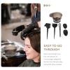 Healifty Hair Dye Coloring Kit 5 piece Set Black Plastic view 4