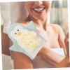 CALLARON 2pcs Exfoliating Back Gloves for Body Cleaning Unisex Bath Towels for Skin Care Soft Viscose Scrubbing Mitts Portable Shower Accessories view 4