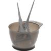3Pc Hair Dyeing Bowl Brush Comb Kit Plastic Coloring Tools view 1