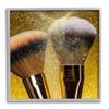 Stupell Industries Makeup Brush Glam Glimmer Framed Wall Art, Design by Ziwei Li view 1