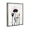 Stupell Industries Makeup Brushes Glam Tools Floating Framed Wall Art, Design by Alison Petrie view 2