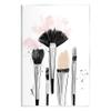 Stupell Industries Makeup Brushes Glam Tools Wood Wall Art, Design by Alison Petrie view 1