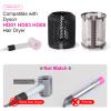 Kuflant Hair Dryer Inner Filter + Outer Filter Cage Replacement for Dyson HD01 HD03 HD08 Models, Black view 2