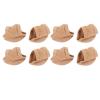 Moisturizing Heel Socks, Vented Moisturizing Socks 4 Pair Moisturizing Heel Socks Stop Cracked Heels Toeless Spa Gel Socks Heel Moisturizing Socks for Foot Treatment Care view 1