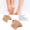 Moisturizing Heel Socks, Vented Moisturizing Socks 4 Pair Moisturizing Heel Socks Stop Cracked Heels Toeless Spa Gel Socks Heel Moisturizing Socks for Foot Treatment Care view 4