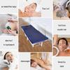 2.5cm Thick Beauty Bed Sheet Pad Washable Massage Table Mattress Topper with Trapezoidal Head Warm Plush Massage Table Mattress Protector with Face Breathing Hole,Gray 2.5cm,70x190cm view 3