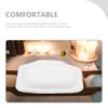 2pcs Bathroom Pillow Supple Bathtub Pillow Home Spa Pillow Comfortable Bath Pillow Relaxing Bathtub Pillow Head Cushion for Soaking Tub Suction Cup Bathtub Pillow Head Rest Pad view 4