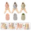 FOMIYES 3sets Exfoliating Washcloth Bath Mitts and Towels for Gentle Skin Scrubbing Dual-Sided Design Mist for Use view 4