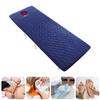 Non-Slip Beauty Salon Bed Sheets Massage Table Mattress with Face Breath Hole Plush Foldable Lash Bed Topper with Elastic Band Round Head Massage Accessories Table Pad,Navy 2.5cm,60x180cm view 1
