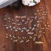 JAKAWIN Bride Rhinestone Wedding Hair Vine Crystal Hair Piece Bridal Headpiece Hair Accessories for Wome HV190 (2 Gold) view 2