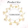 JAKAWIN Bride Rhinestone Wedding Hair Vine Crystal Hair Piece Bridal Headpiece Hair Accessories for Wome HV190 (2 Gold) view 4