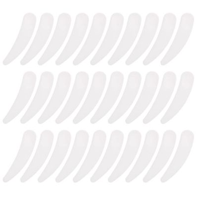 Beaupretty 100pcs Cosmetic Facial Cream Spoons Spatulas for Skincare Lotion Creams Masks Lightweight Easy to Clean Versatile Applicator for Skin Types