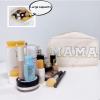 ACAMAL Chenille Letter Bag Mama Gift Makeup Bag Nylon Cosmetic Bag with Varsity Patch Makeup Pouch Bag Gift Toiletry Bag For Travel view 3