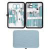 20 PCS Manicure Set Professional Pedicure Care Tools Stainless Steel Scissor Tweezer Knife Nail Clippers Grooming Kit,20PCS A view 1