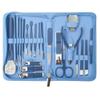 22 Pieces Manicure Set Professional Nail Clippers Pedicure Kit Nail Art Tools Stainless Steel Women Men Grooming Kit for Travel,Blue set view 1