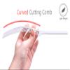 PERFEHAIR Curved Fading Comb, Pack of 2, Professional Barber Flat Clipper Blending Flat Top Hair Cutting Combs for Men view 2