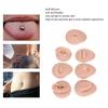 Body Piercing Practice Model Simulation Ear Model Soft Nose Tongue Model Silicone for Beginners (Medium Skin Color) view 2