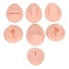 Body Piercing Practice Model Simulation Ear Model Soft Nose Tongue Model Silicone for Beginners (Light Skin Color) view 1