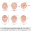 Body Piercing Practice Model Simulation Ear Model Soft Nose Tongue Model Silicone for Beginners (Light Skin Color) view 2