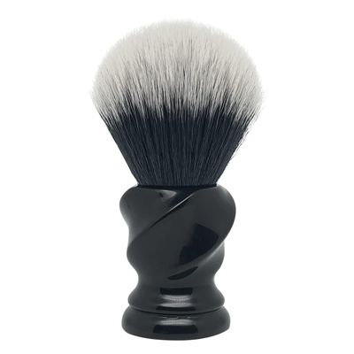 The Goodfellas Smile Synthetic Shaving Brush (Vortice) - Extra Dense 24 mm Brush Knot for a Fabulous Lather