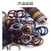 100 pieces of Korean version of simple matching student adult seamless high elastic rubber band hair accessories head rope scrunchie GB-JX002 (dark color) view 3