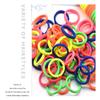 100 pieces of Korean version of simple matching student adult seamless high elastic rubber band hair accessories head rope scrunchie GB-JX002 (light color) view 3