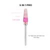 Kiara Sky Professional Nails Universal 5-In-1 PRO Series Drill Bits (PRO 5-in-1 XC-M-XXF ROSE) view 2