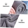 Zerodeko 2pcs Thick Hair Drying Wrap Towel Button Design Quick Drying Hair Hat for Women Soft Bathing Cap for Home Travel Use view 2