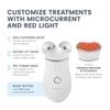 NuFACE TRINITY+ LED Red Light Wrinkle Reducer Attachment for Microcurrent Facial Device - FDA Cleared At Home 3-Minute Fine Lines and Wrinkles Treatment for Smile Lines, Under Eyes & Forehead view 3