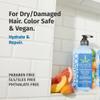 Hempz Biotin Hair Shampoo - Triple Moisture Fresh Citrus - Peach & Grapefruit - For Growth & Strengthening of Dry, Damaged and Color Treated Hair, Hydrating, Softening, Moisturizing 33.8 Fl OZ view 3