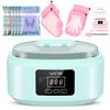 Paraffin Wax Machine for Hand and Feet -Paraffin Wax Warmer Moisturizing Kit Auto-time and Keep Warm Paraffin Hand Wax Machine for Arthritis(Green) view 1