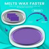 Paraffin Wax Machine for Hand and Feet -Paraffin Wax Warmer Moisturizing Kit Auto-time and Keep Warm Paraffin Hand Wax Machine for Arthritis(Green) view 4