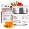 Nasola Hibiscus and Honey Firming Cream  Skin Tightening Moisturizer for Neck, Face & Body  Anti-Wrinkle with Collagen  1.85 oz / 55ml view 1