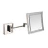 3X Wall Mounted Makeup Mirror for Bathroom,360 Degree Swivel Rotation with Distortion Free View view 1